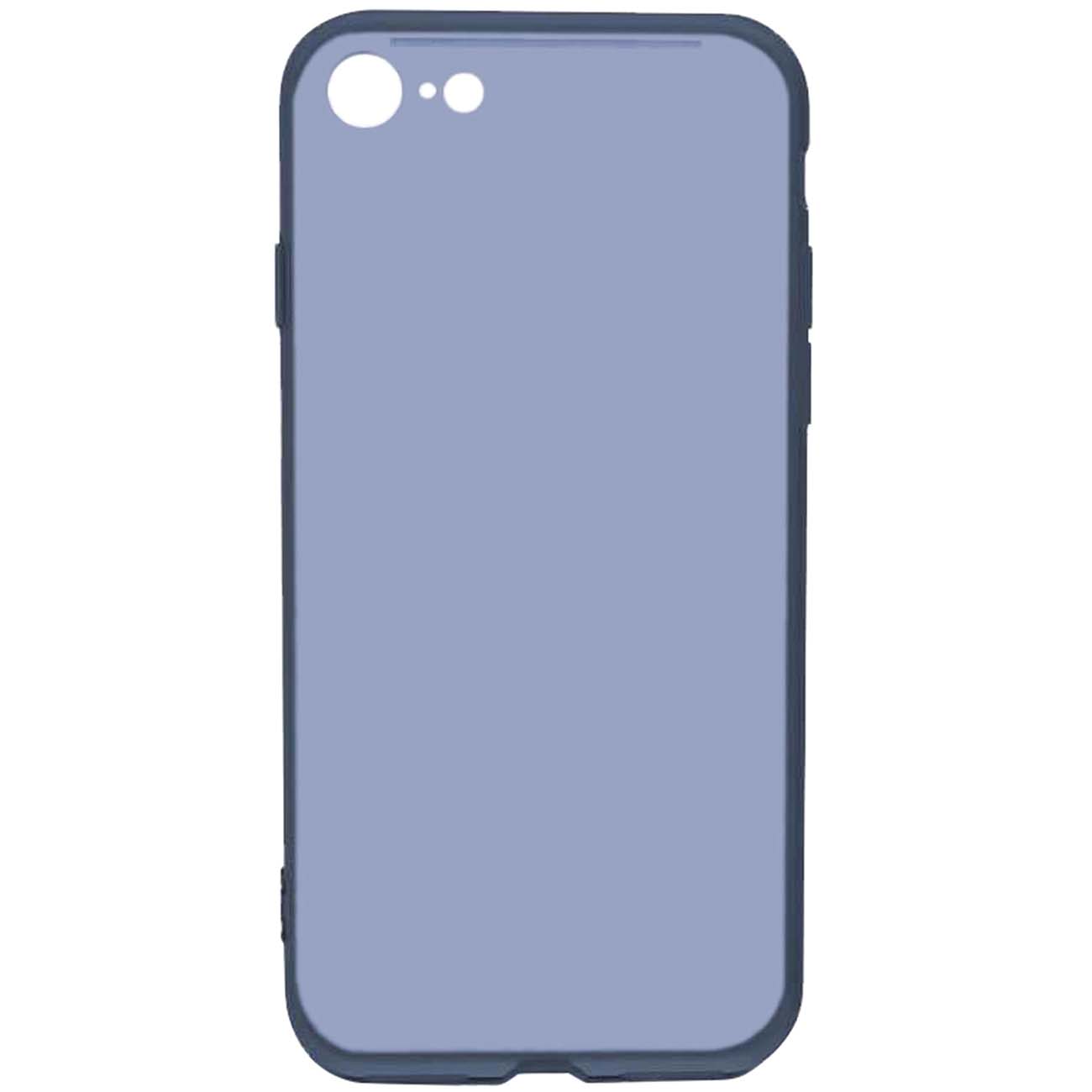 Изображение товара Чехол InterStep SLENDER COLOR EL iPhone SE 2020/8/7 Синий