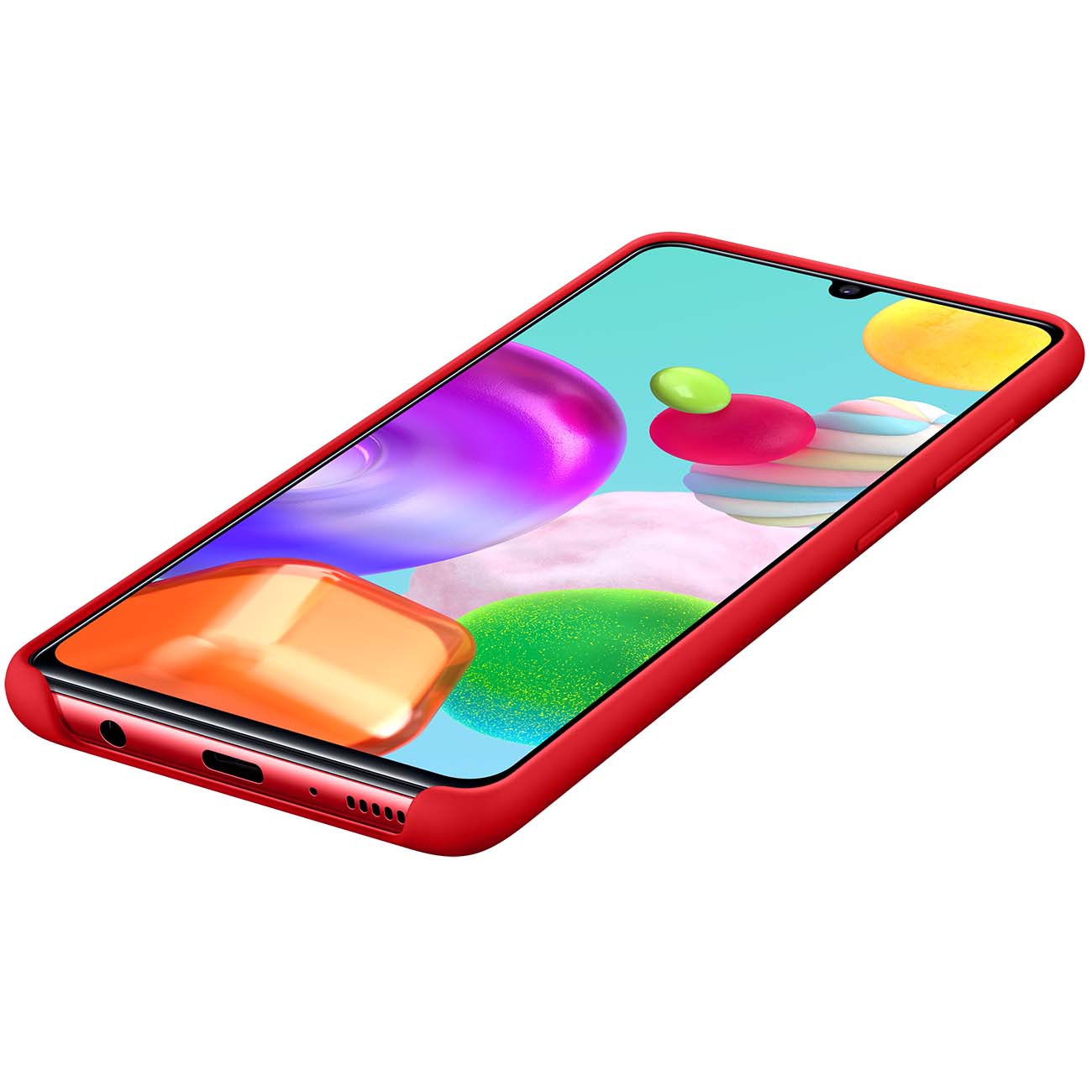 Купить Чехол Samsung Silicone Cover для Galaxy A41, Red в каталоге интернет  магазина М.Видео по выгодной цене с доставкой, отзывы, фотографии - Москва