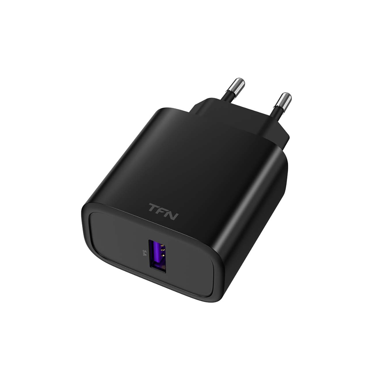 Изображение товара Сетевое зарядное устройство TFN Rapid 5A QC/SCP, черный