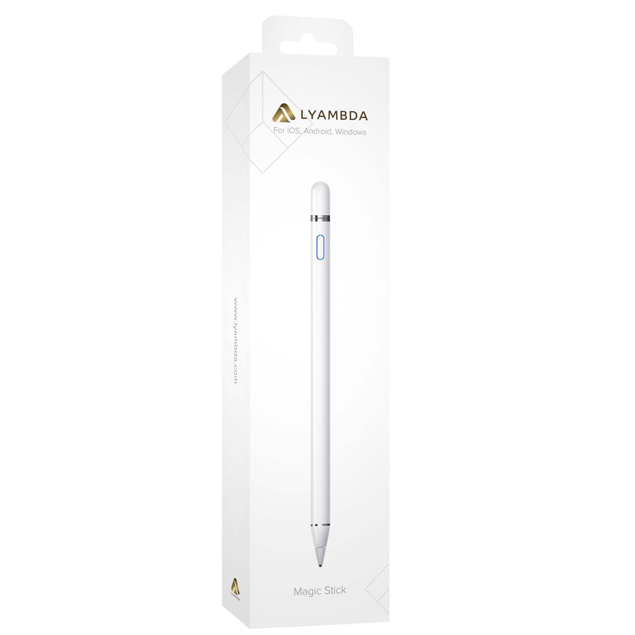 Купить Стилус LYAMBDA Magic Stick White (MS-1) в каталоге интернет магазина  М.Видео по выгодной цене с доставкой, отзывы, фотографии - Москва