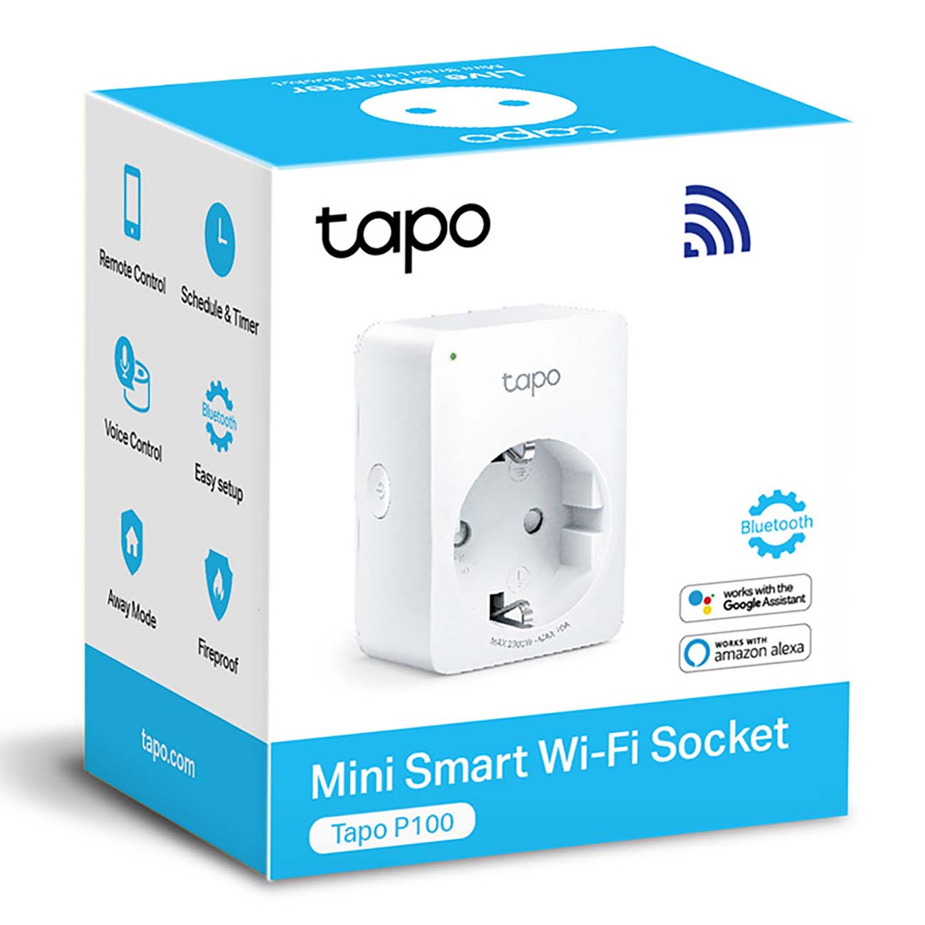 Купить Умная розетка TP-Link Tapo P100 (1-pack) в каталоге интернет  магазина М.Видео по выгодной цене с доставкой, отзывы, фотографии - Москва