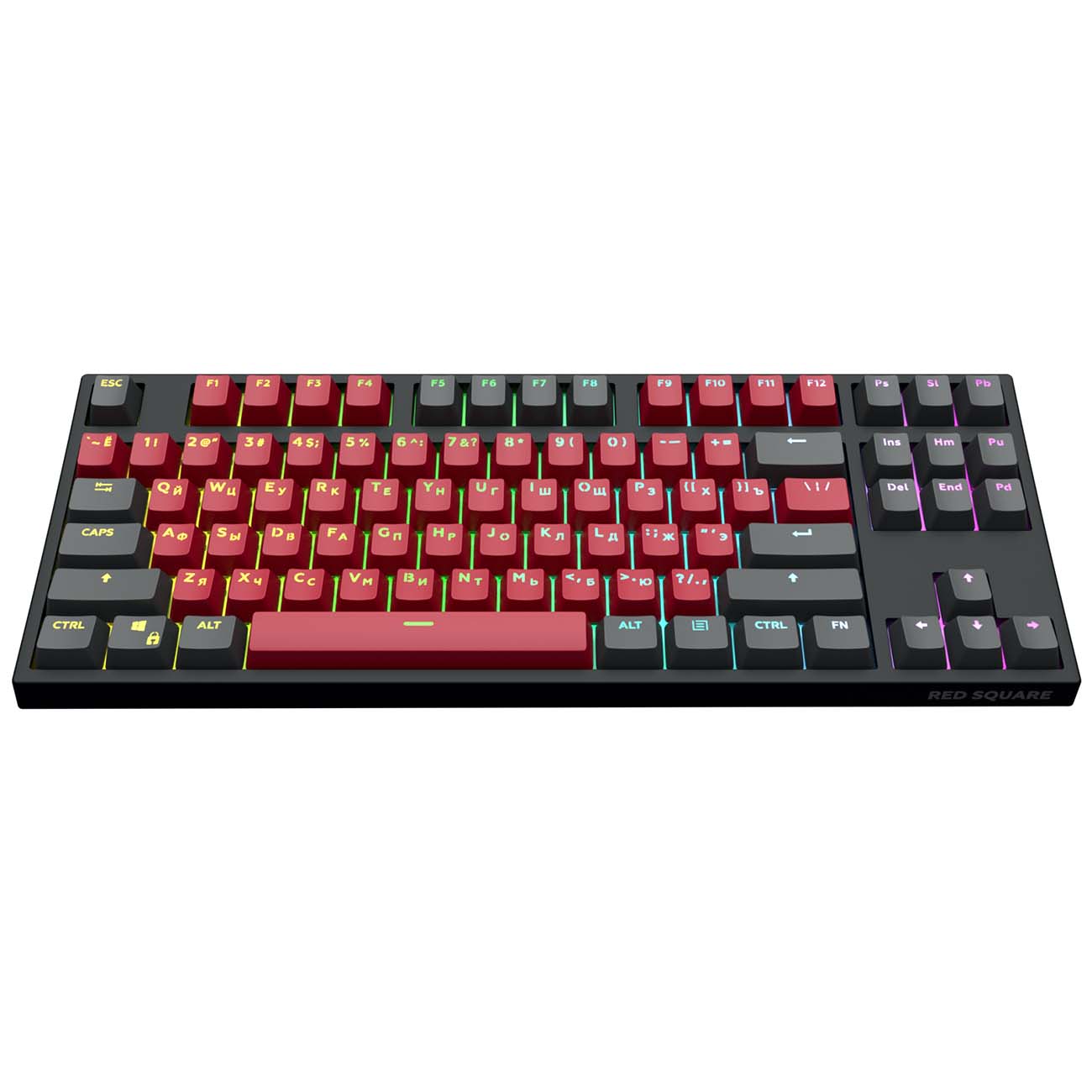 Купить Игровая клавиатура Red Square Keyrox TKL Classic (RSQ-20018) в  каталоге интернет магазина М.Видео по выгодной цене с доставкой, отзывы,  фотографии - Москва