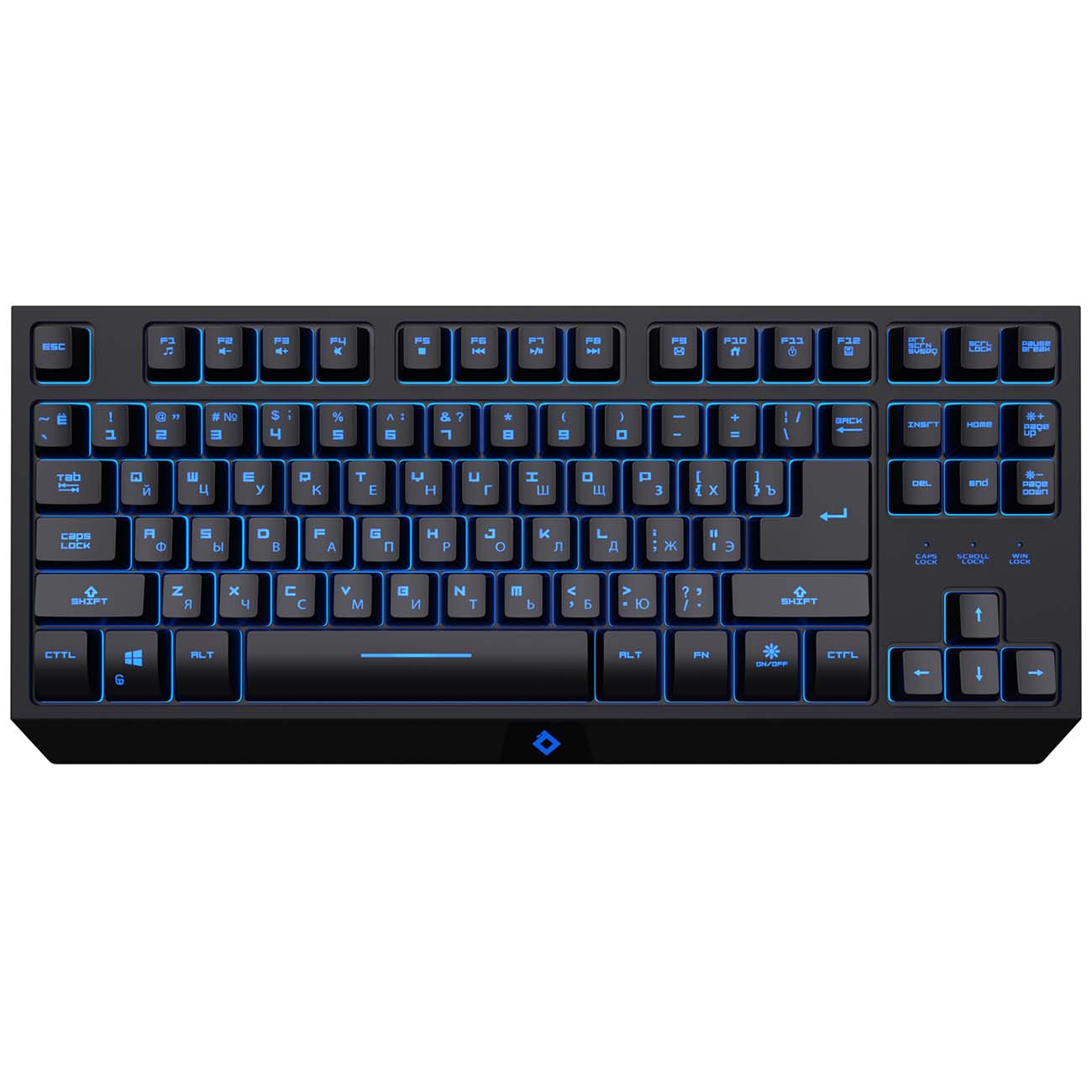 Купить Игровая клавиатура Red Square Tesla TKL 2020 (RSQ-20015) в каталоге  интернет магазина М.Видео по выгодной цене с доставкой, отзывы, фотографии  - Москва