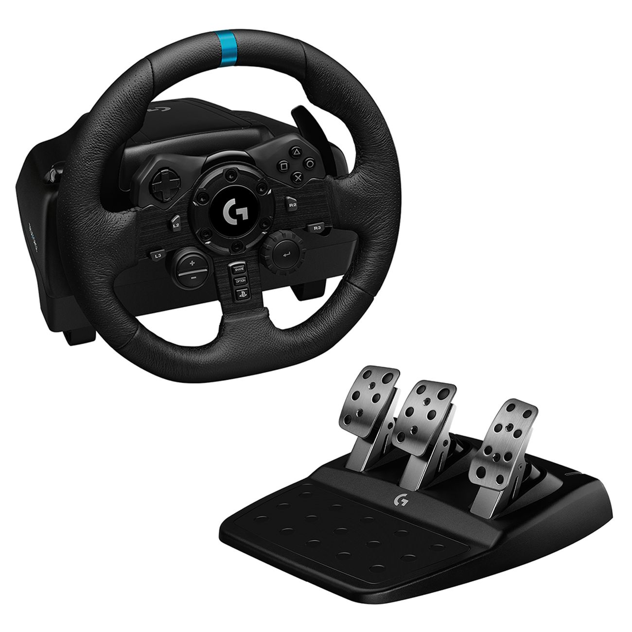 Руль игровой Logitech G923 TrueForce (941-000149) - отзывы покупателей и  владельцев | М.Видео - Москва