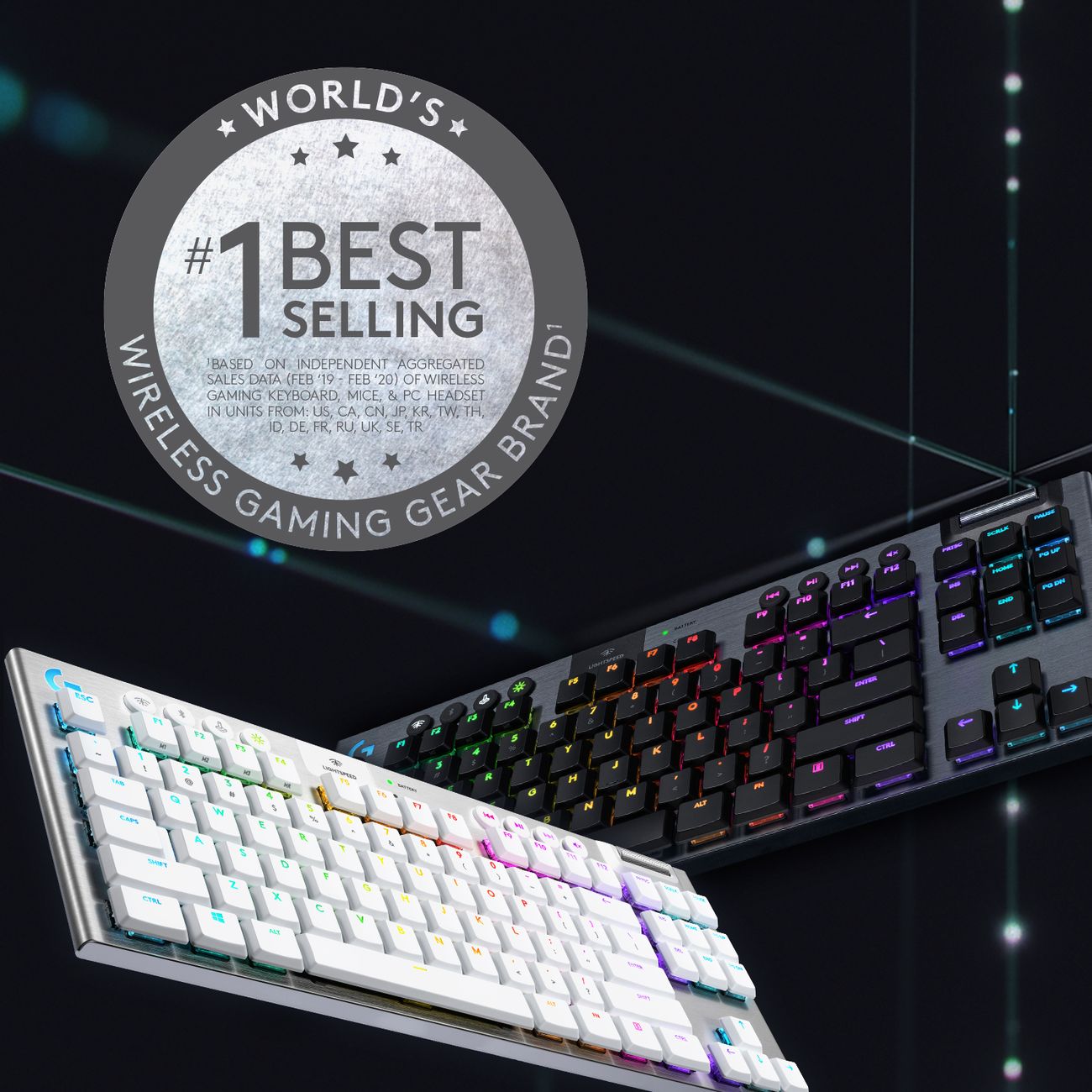 Купить Игровая клавиатура Logitech G915 TKL LIGHTSPEED Wireless RGB  (920-009536) (русская раскладка) в каталоге интернет магазина М.Видео по  выгодной цене с доставкой, отзывы, фотографии - Москва