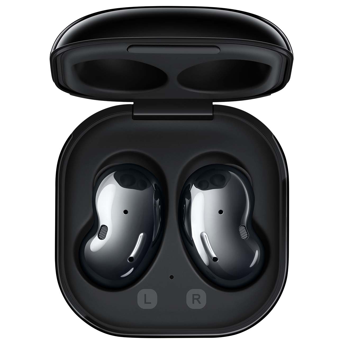 Купить Наушники True Wireless Samsung Galaxy Buds Live черный (SM-R180N) в  каталоге интернет магазина М.Видео по выгодной цене с доставкой, отзывы,  фотографии - Москва