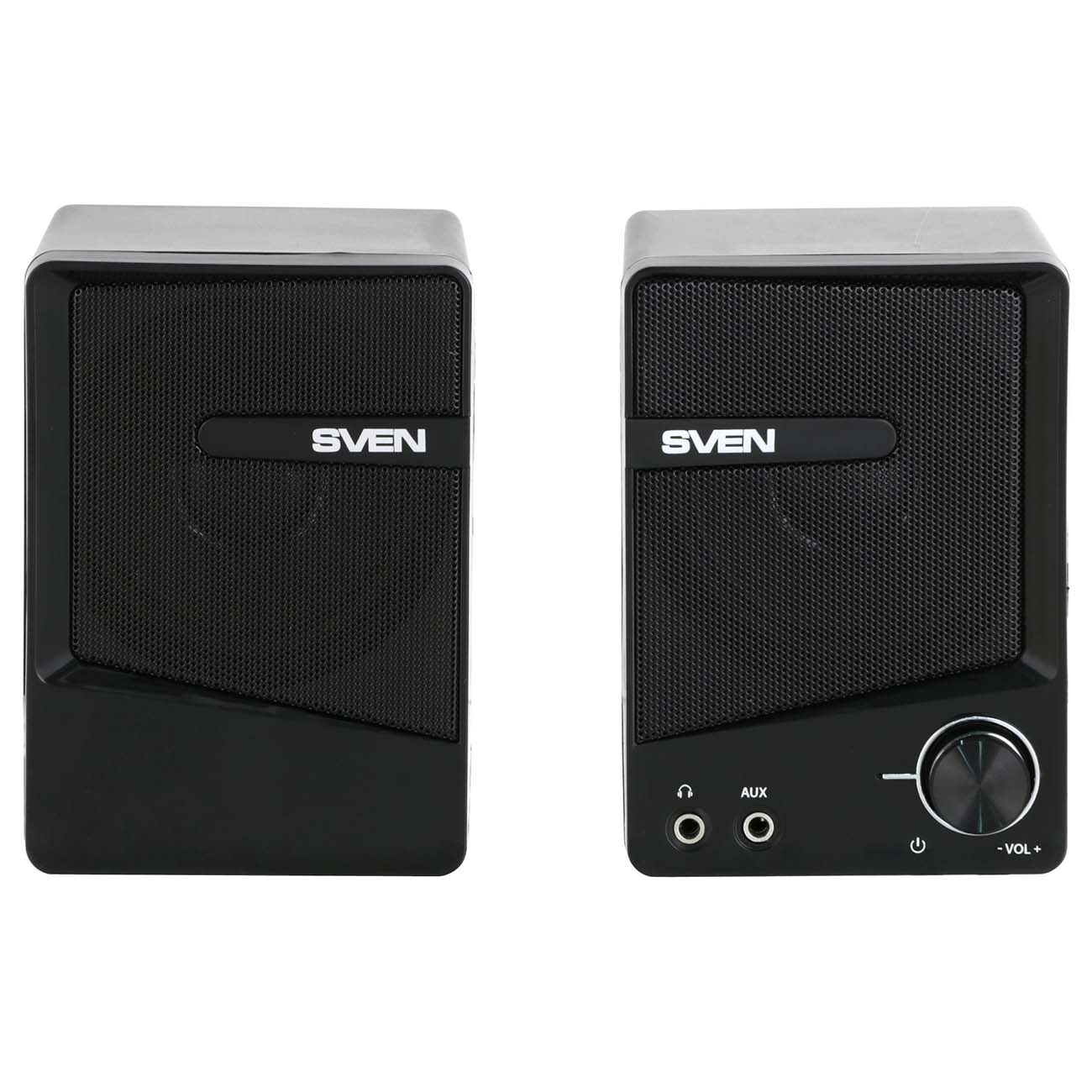 Колонки Sven 248. Колонки для компьютера Sven. Колонки 2.0 Sven 248, черный.