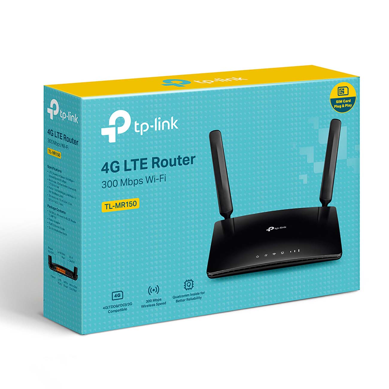 Купить Wi-Fi роутер TP-Link N300 4G LTE (TL-MR150) в каталоге интернет  магазина М.Видео по выгодной цене с доставкой, отзывы, фотографии - Москва