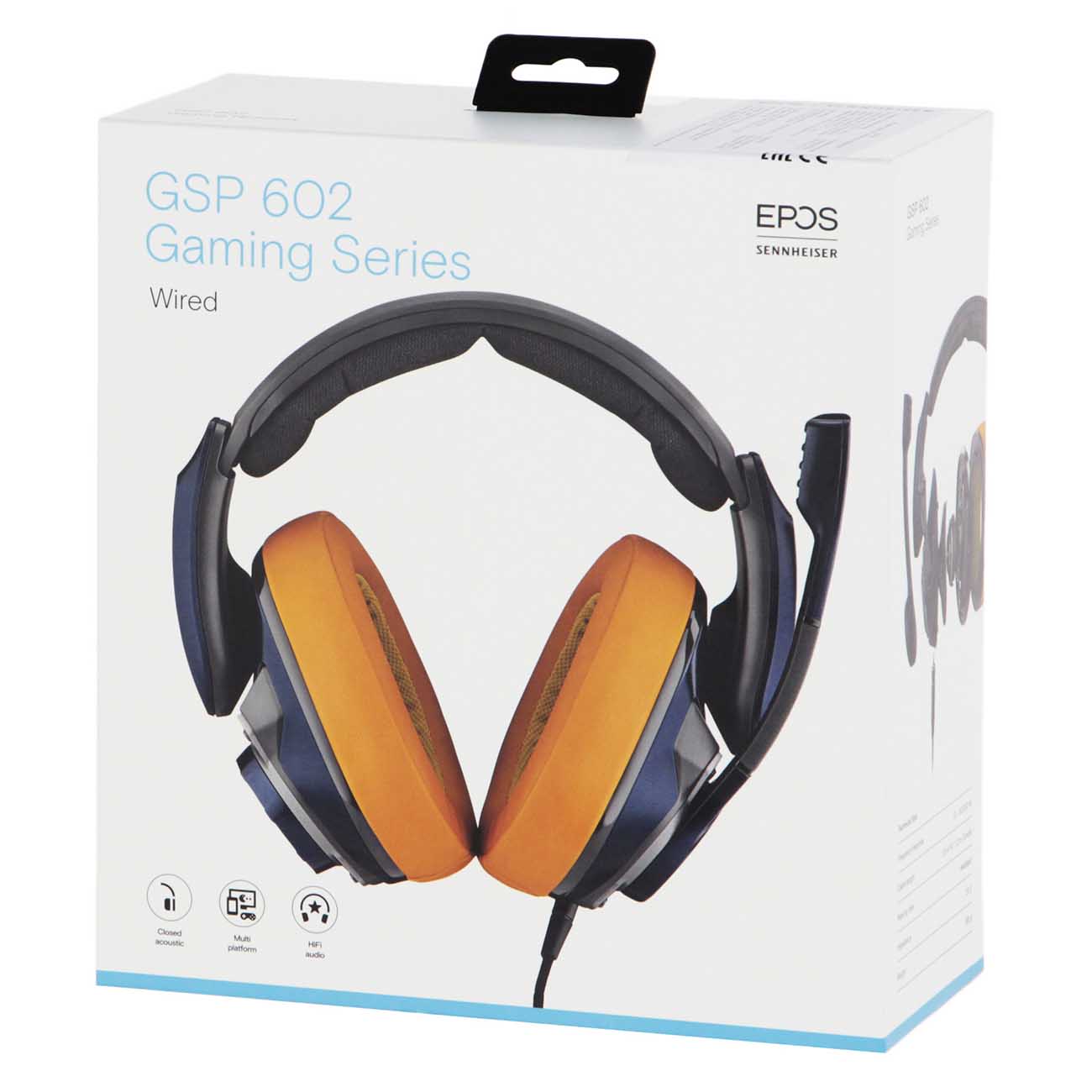 Купить Игровые наушники Sennheiser GSP 602 в каталоге интернет магазина  М.Видео по выгодной цене с доставкой, отзывы, фотографии - Москва