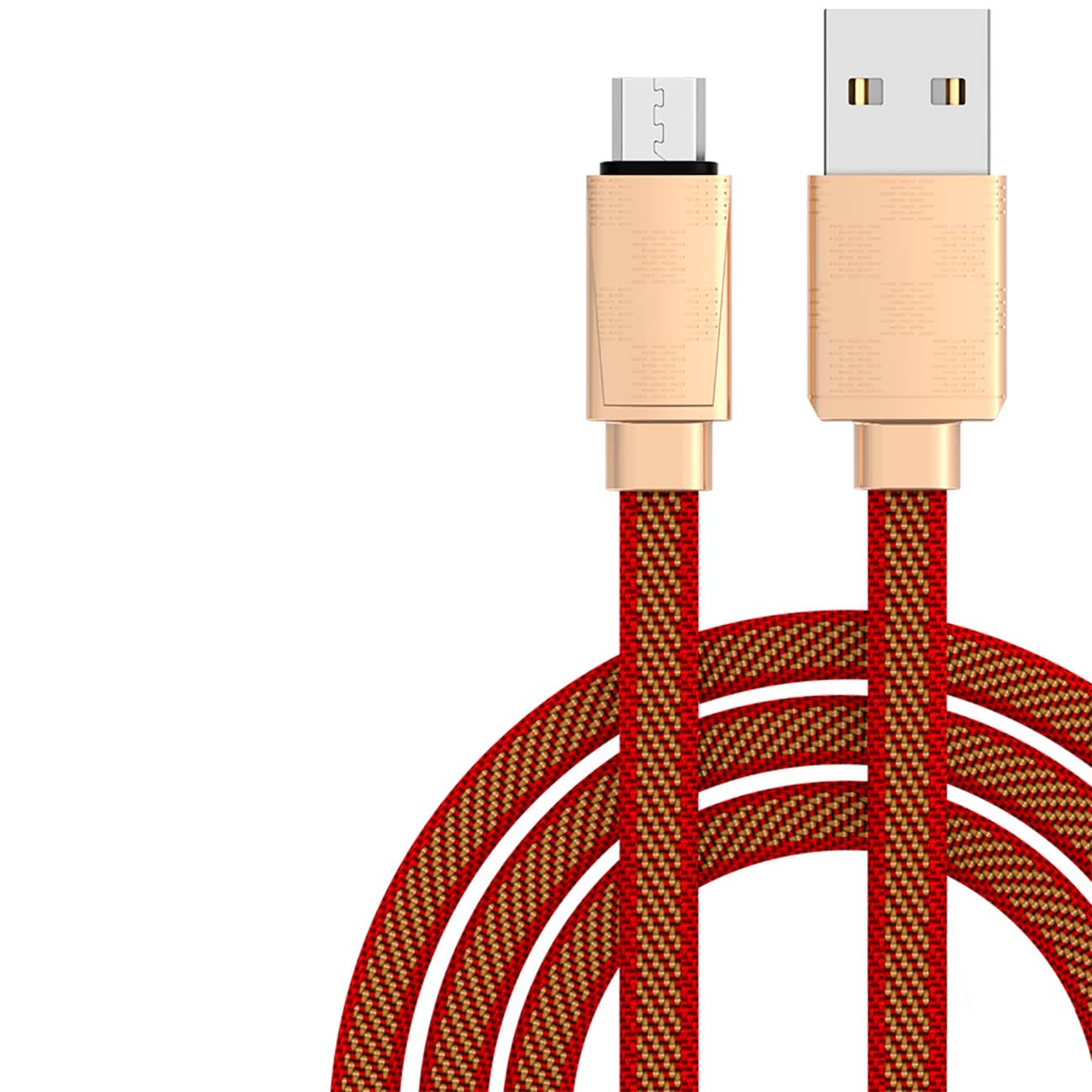 Купить Кабель для сотового телефона TFN MicroUSB Fashion, Gold в каталоге  интернет магазина М.Видео по выгодной цене с доставкой, отзывы, фотографии  - Москва