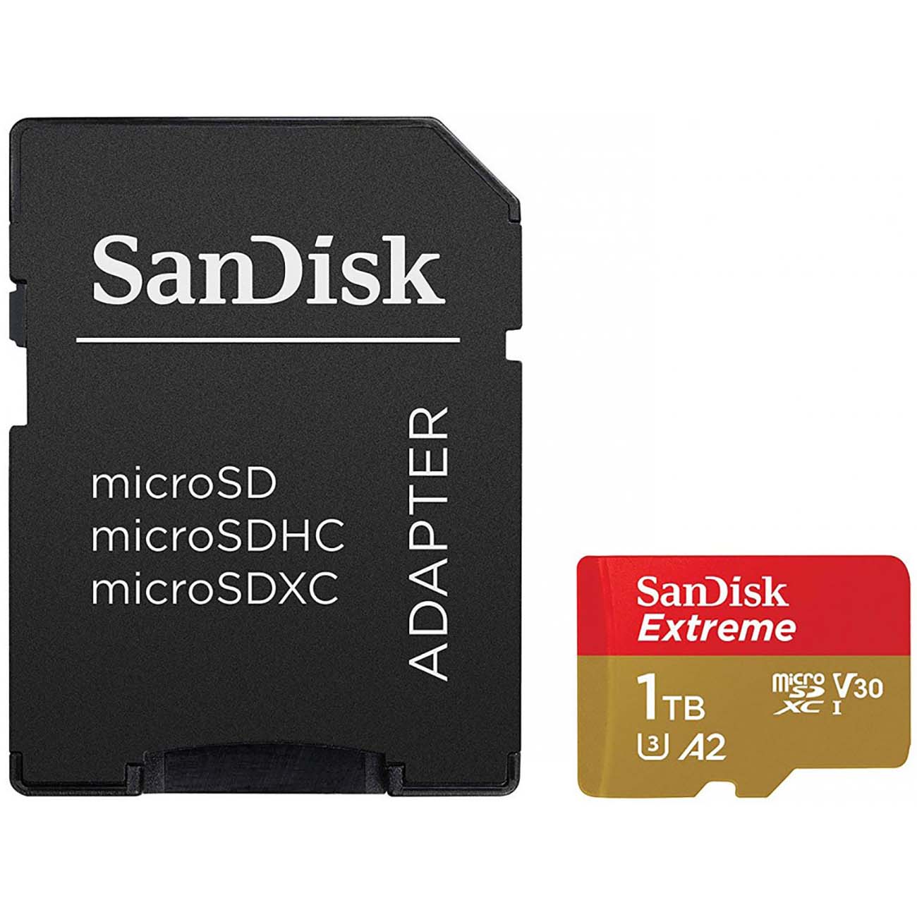 Купить Карта памяти MicroSD SanDisk 1ТБ UHS-I + адаптер  (SDSQXA1-1T00-GN6MA) в каталоге интернет магазина М.Видео по выгодной цене  с доставкой, отзывы, фотографии - Москва