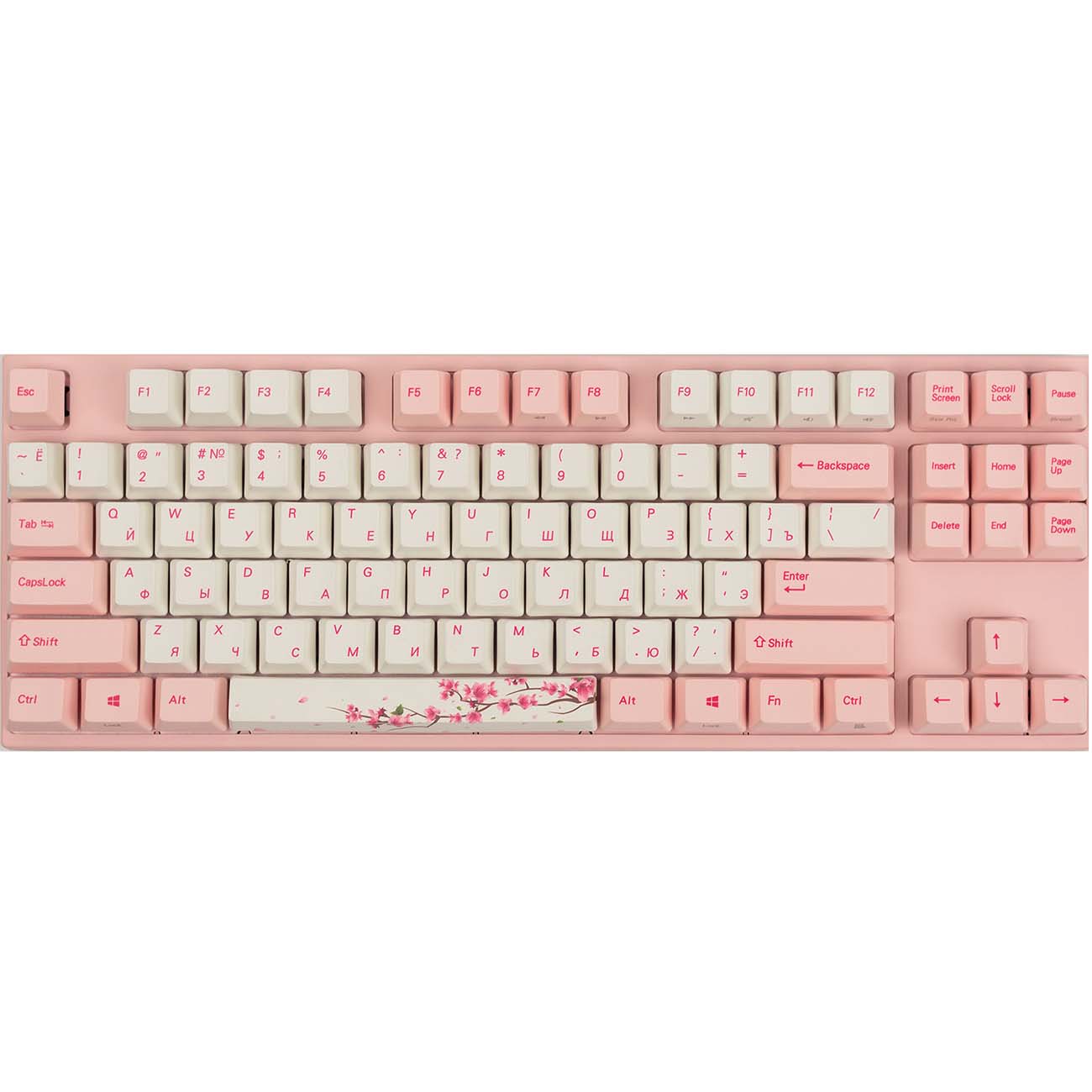 Купить Игровая клавиатура Varmilo Sakura VA87MC2P в каталоге интернет  магазина М.Видео по выгодной цене с доставкой, отзывы, фотографии - Москва