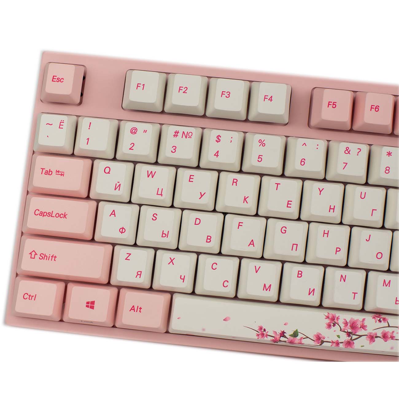 Купить Игровая клавиатура Varmilo Sakura VA87MS2P в каталоге интернет  магазина М.Видео по выгодной цене с доставкой, отзывы, фотографии - Москва