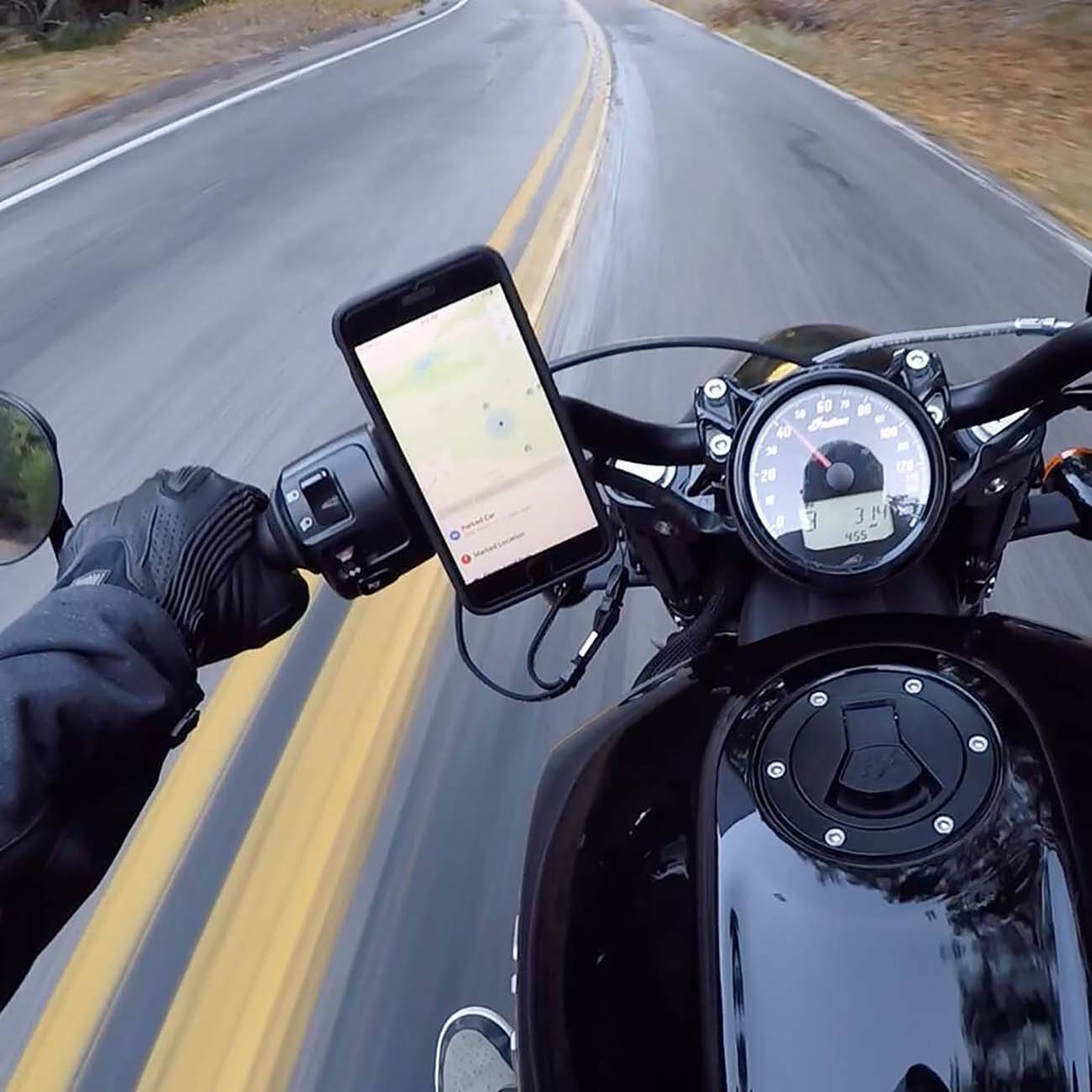 Купить Держатель универсальный Rokform Motorcycle Handlebar Phone Mount  (334101P-PA) в каталоге интернет магазина М.Видео по выгодной цене с  доставкой, отзывы, фотографии - Москва