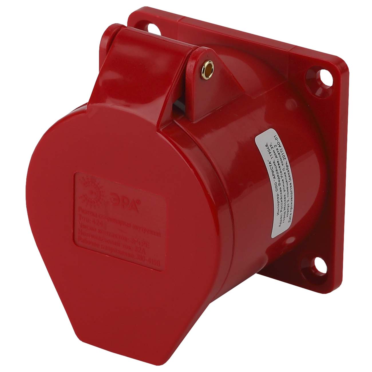 Изображение товара Розетка кабельная ЭРА R(IN)-32-3P-PE-IP44