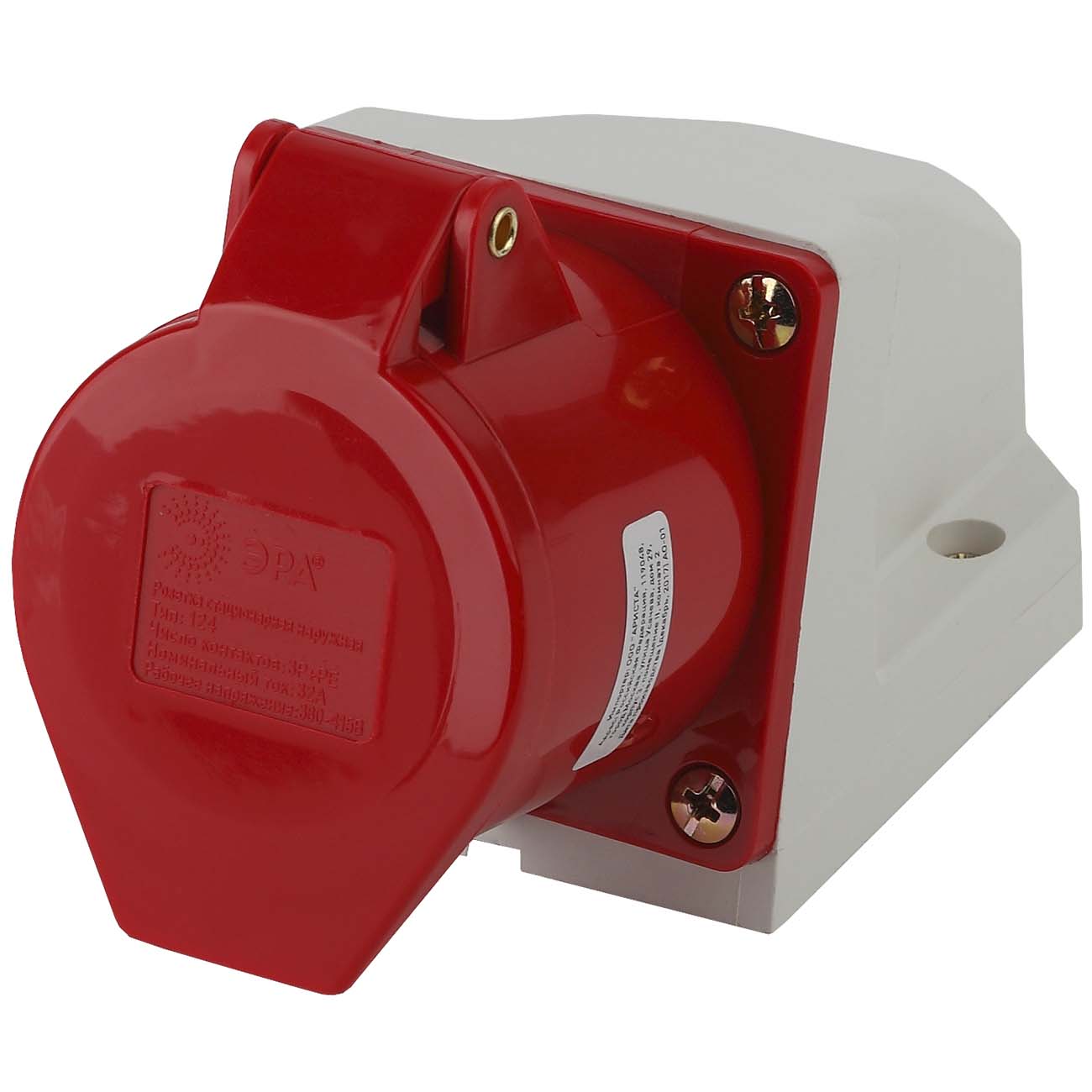 Изображение товара Розетка кабельная ЭРА R(OUT)-32-3P-PE-IP44