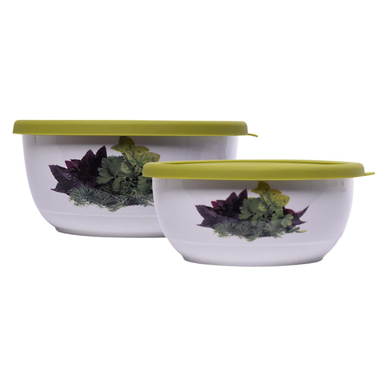 Изображение товара Набор салатников с крышкой Oursson Green apple(BS1890RC/GA)