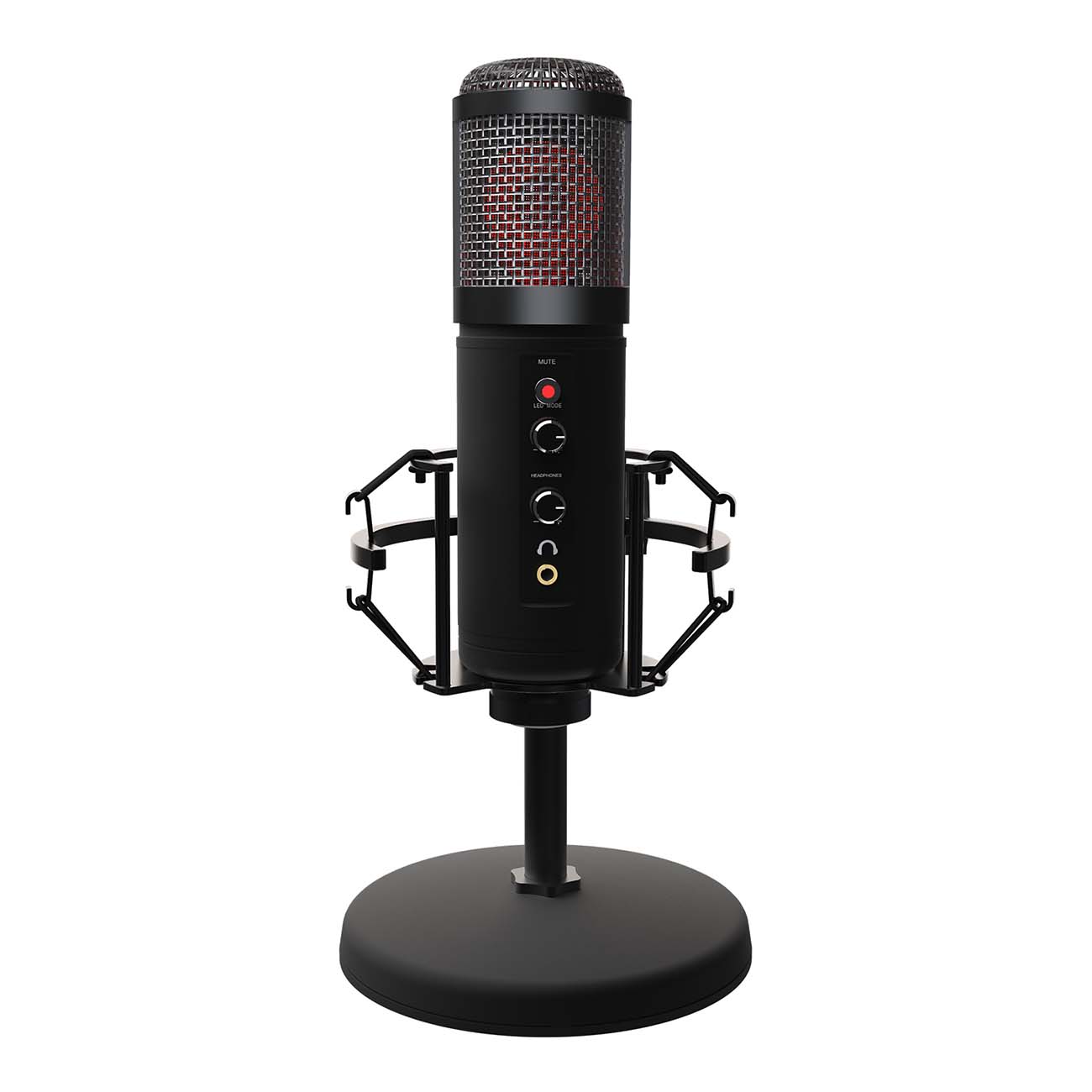 Изображение товара Игровой микрофон для компьютера Ritmix RDM-260 USB черный