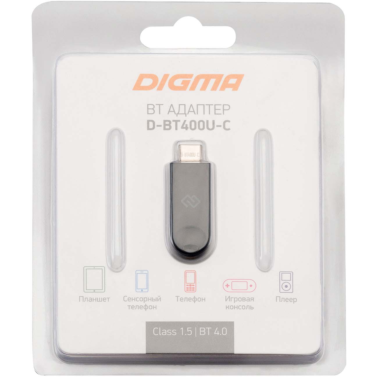 Купить Bluetooth адаптер Digma D-BT400U-C (USB-C) в каталоге интернет  магазина М.Видео по выгодной цене с доставкой, отзывы, фотографии - Москва