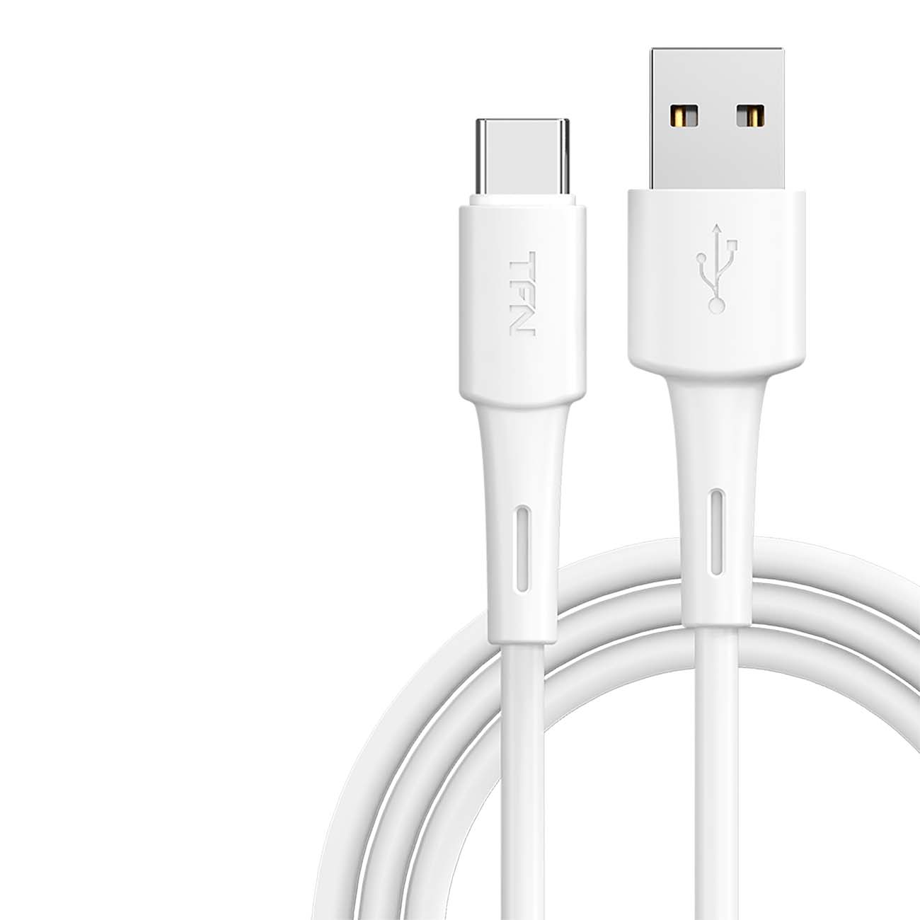 Купить Кабель USB Type-C TFN 1.2 м белый (TFN-CUSBC12MWH) в каталоге  интернет магазина М.Видео по выгодной цене с доставкой, отзывы, фотографии  - Москва