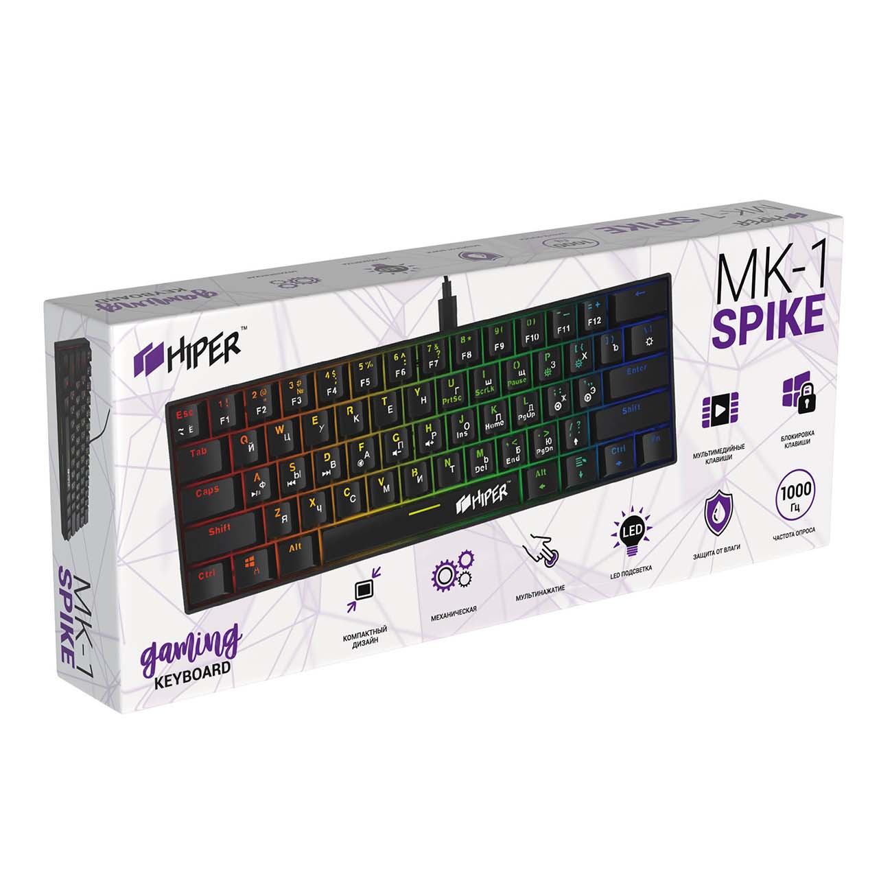 Игровая клавиатура HIPER MK-1 Spike