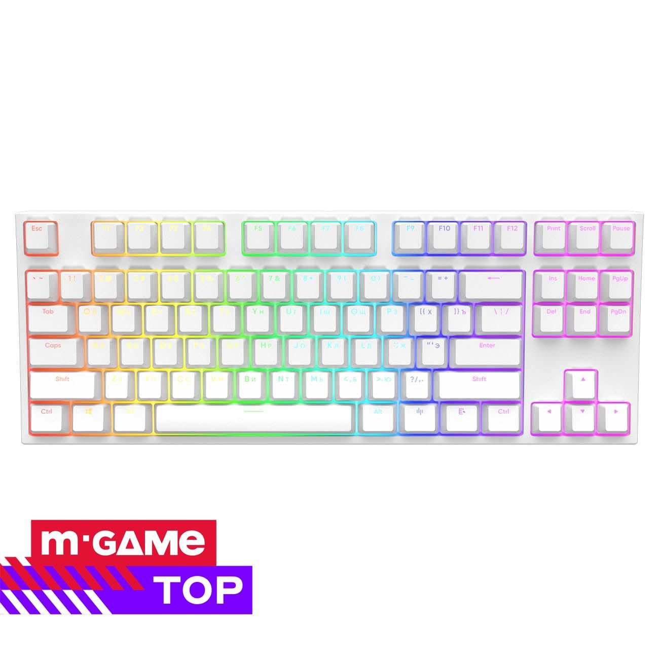 Купить Игровая клавиатура Red Square Keyrox TKL Classic White (RSQ-20021) в  каталоге интернет магазина М.Видео по выгодной цене с доставкой, отзывы,  фотографии - Москва