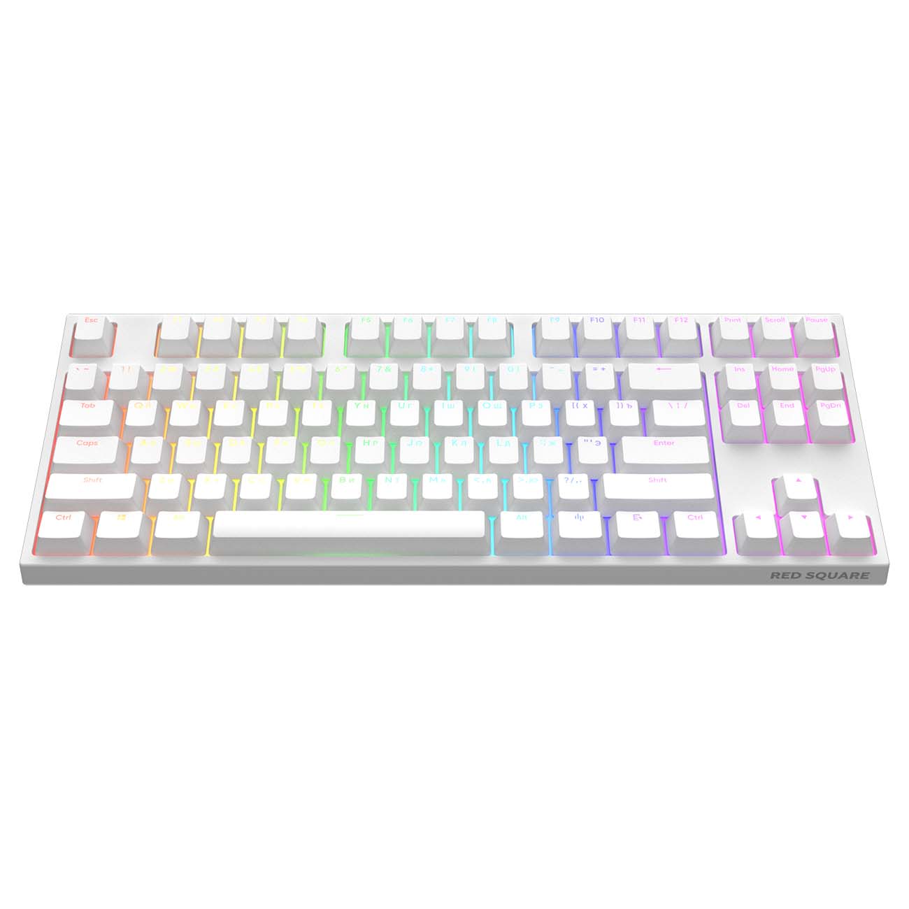 Купить Игровая клавиатура Red Square Keyrox TKL Classic White (RSQ-20021) в  каталоге интернет магазина М.Видео по выгодной цене с доставкой, отзывы,  фотографии - Москва