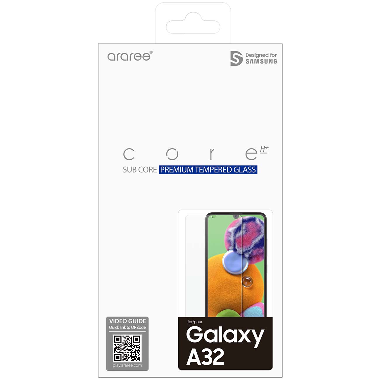 Изображение товара Защитное стекло Samsung для Samsung Galaxy A32 прозрачное GP-TTA32