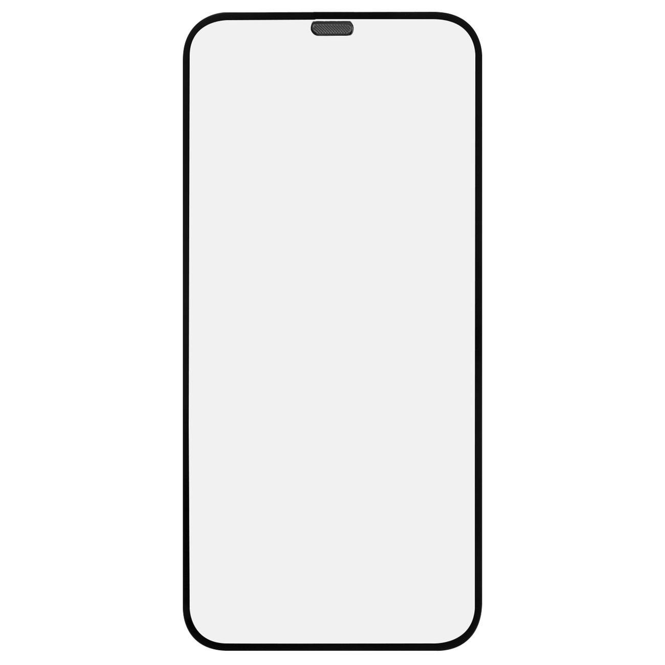 Изображение товара Защитное стекло Unbroke iPhone 12 Pro Max, Full Glue, черная рамка