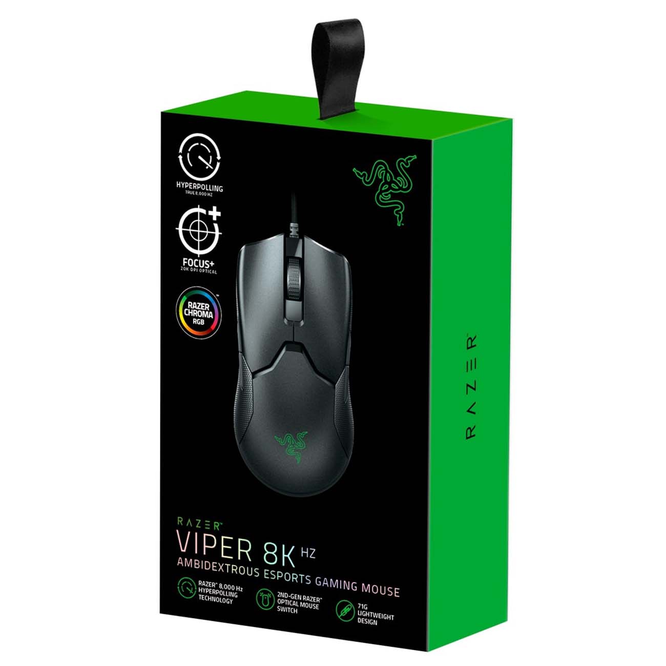 Купить Игровая мышь Razer Viper 8KHz (RZ01-03580100-R3M1) в каталоге  интернет магазина М.Видео по выгодной цене с доставкой, отзывы, фотографии  - Москва