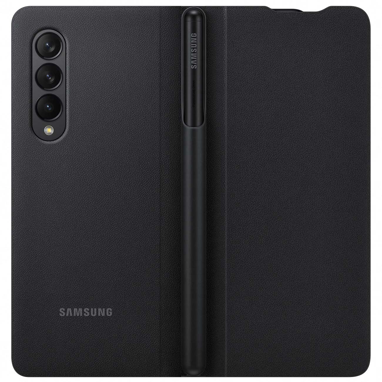 Купить Чехол Samsung Galaxy Z Fold3 Flip Cover with Pen Black EF-FF92P в  каталоге интернет магазина М.Видео по выгодной цене с доставкой, отзывы,  фотографии - Москва