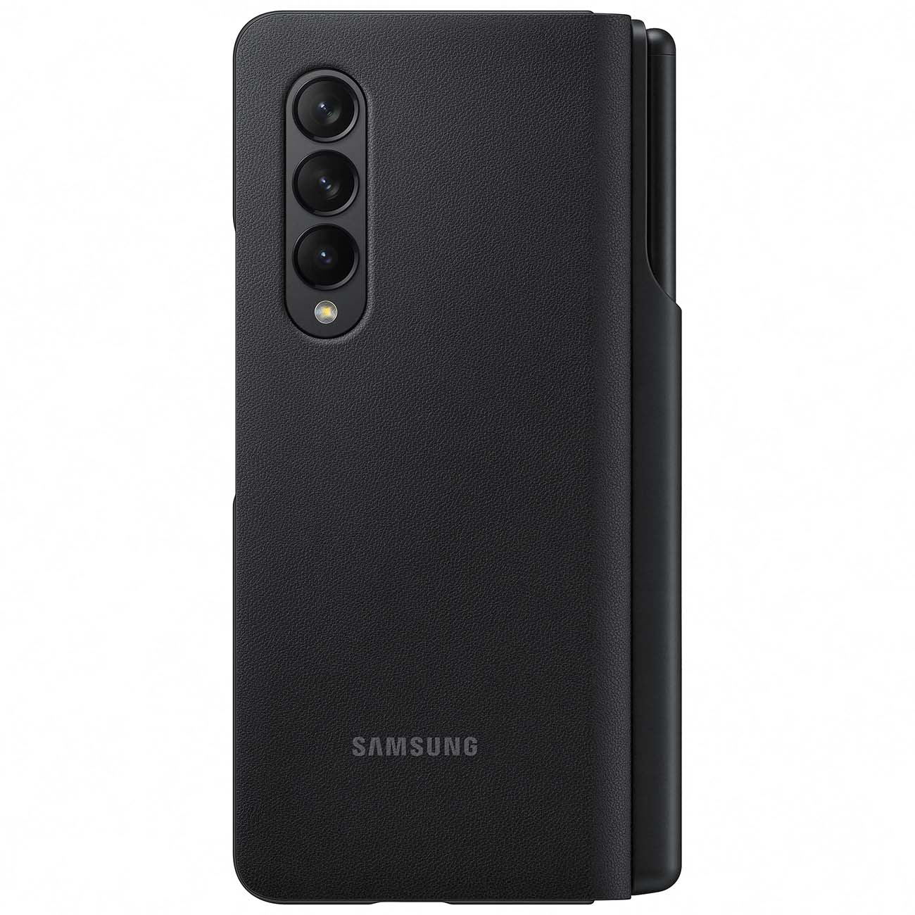 Купить Чехол Samsung Galaxy Z Fold3 Flip Cover with Pen Black EF-FF92P в  каталоге интернет магазина М.Видео по выгодной цене с доставкой, отзывы,  фотографии - Москва