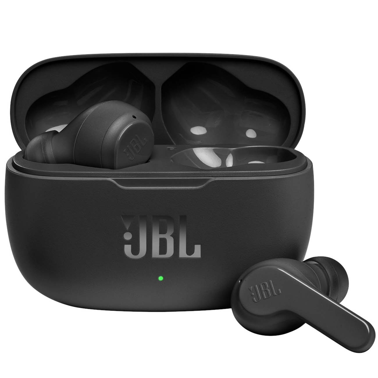 Купить Наушники True Wireless JBL Wave 200 Black (JBLW200TWSBLK) в каталоге  интернет магазина М.Видео по выгодной цене с доставкой, отзывы, фотографии  - Москва