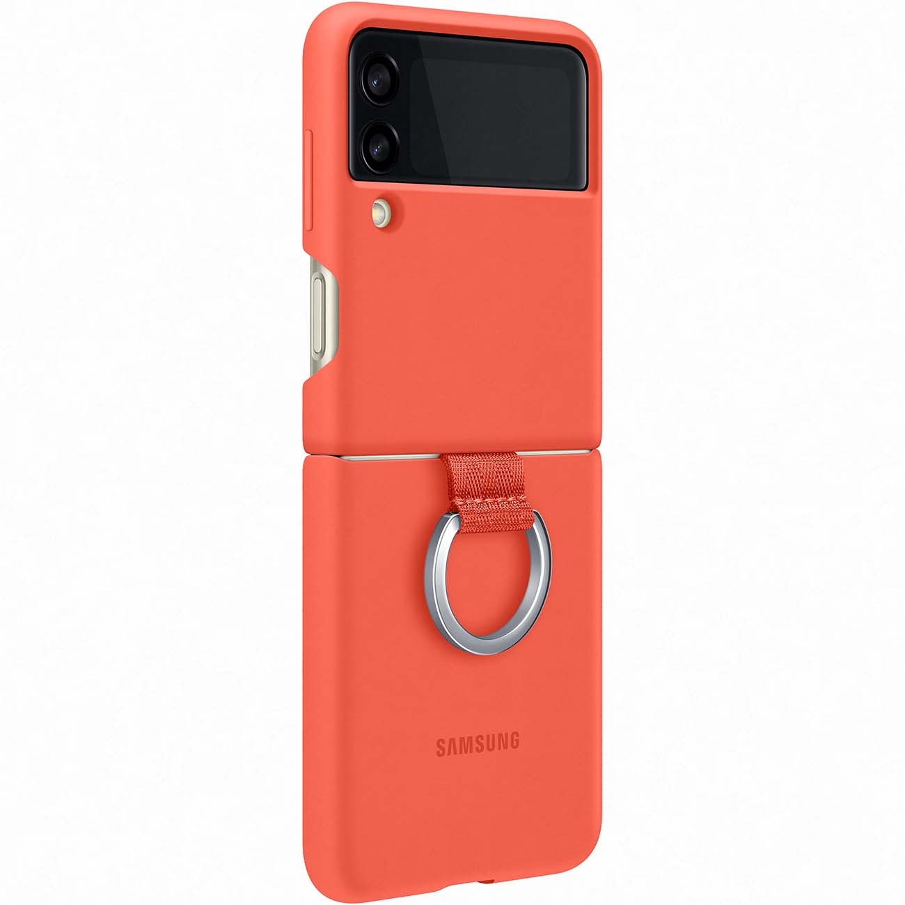 Купить Чехол Samsung Galaxy Z Flip3 Silicone Cover Ring Coral в каталоге  интернет магазина М.Видео по выгодной цене с доставкой, отзывы, фотографии  - Москва