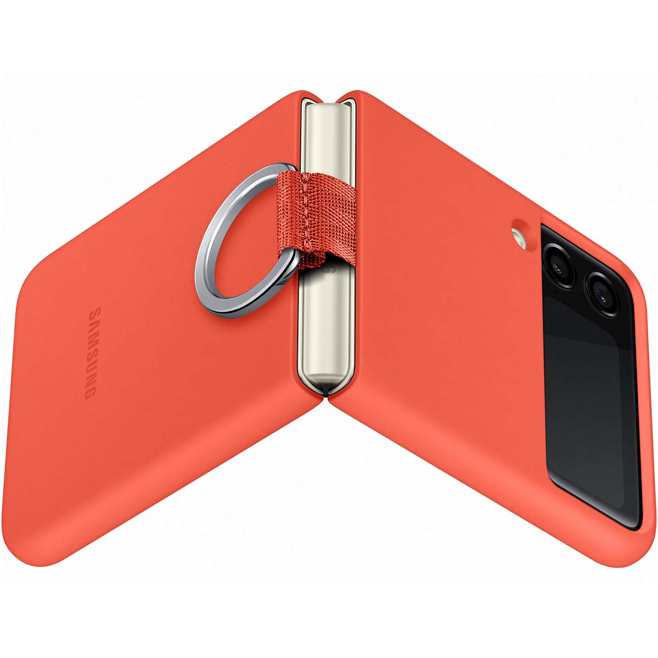 Купить Чехол Samsung Galaxy Z Flip3 Silicone Cover Ring Coral в каталоге  интернет магазина М.Видео по выгодной цене с доставкой, отзывы, фотографии  - Москва