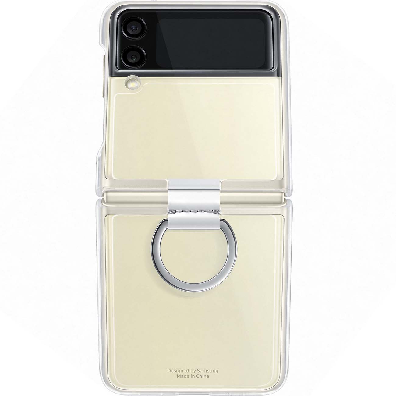 Купить Чехол Samsung Galaxy Z Flip3 Clear Cover Ring Transparency в  каталоге интернет магазина М.Видео по выгодной цене с доставкой, отзывы,  фотографии - Москва