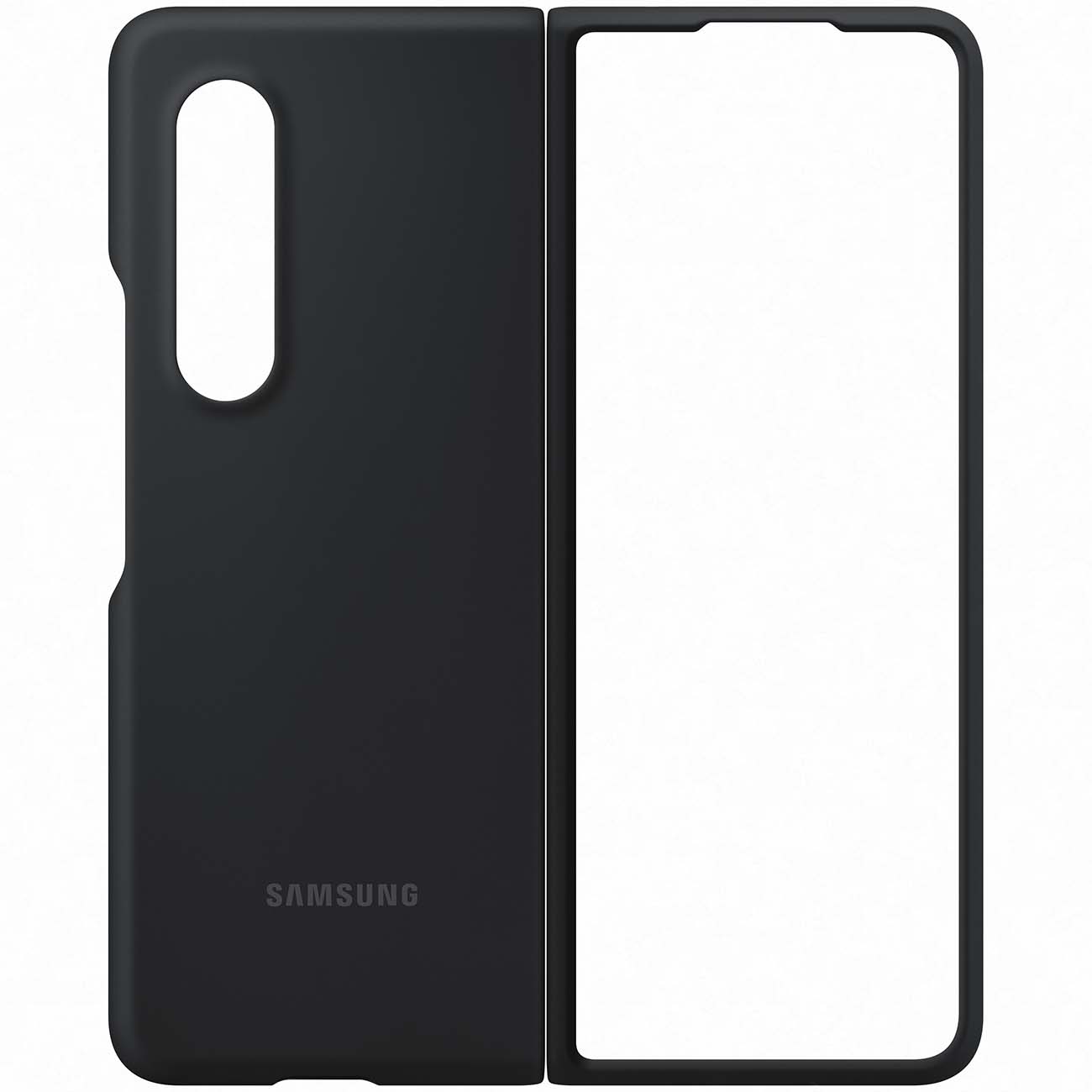 Купить Чехол Samsung Galaxy Z Fold3 Silicone Cover Black (EF-PF926) в  каталоге интернет магазина М.Видео по выгодной цене с доставкой, отзывы,  фотографии - Москва