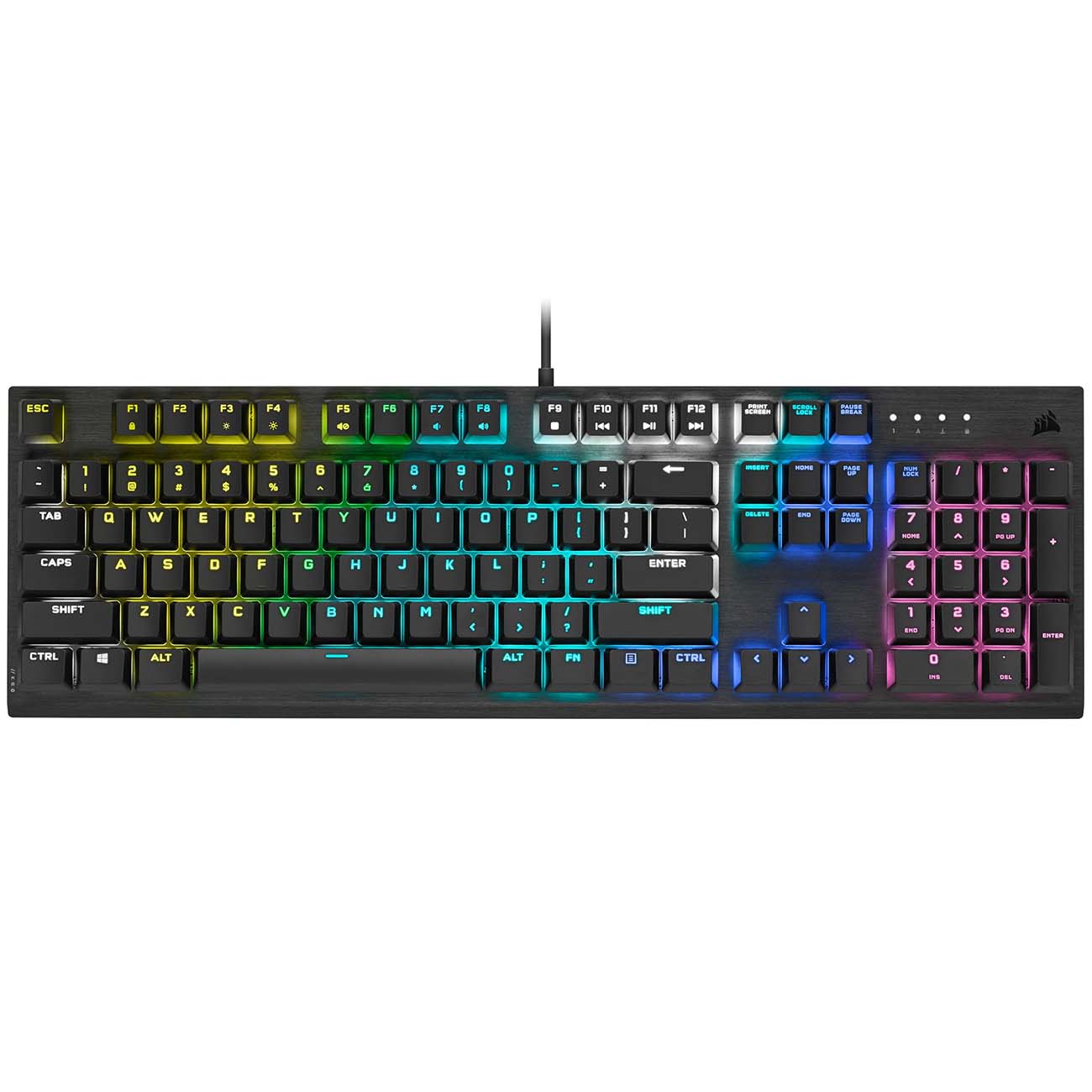 Купить Игровая клавиатура Corsair K60 RGB Pro (CH-910D019-RU) в каталоге  интернет магазина М.Видео по выгодной цене с доставкой, отзывы, фотографии  - Москва