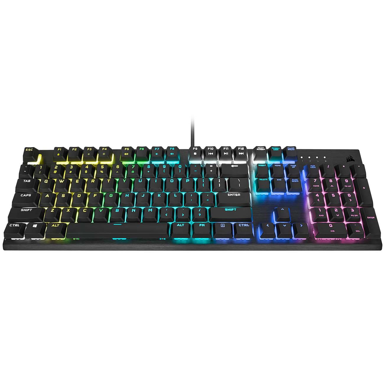 Купить Игровая клавиатура Corsair K60 RGB Pro (CH-910D019-RU) в каталоге  интернет магазина М.Видео по выгодной цене с доставкой, отзывы, фотографии  - Москва