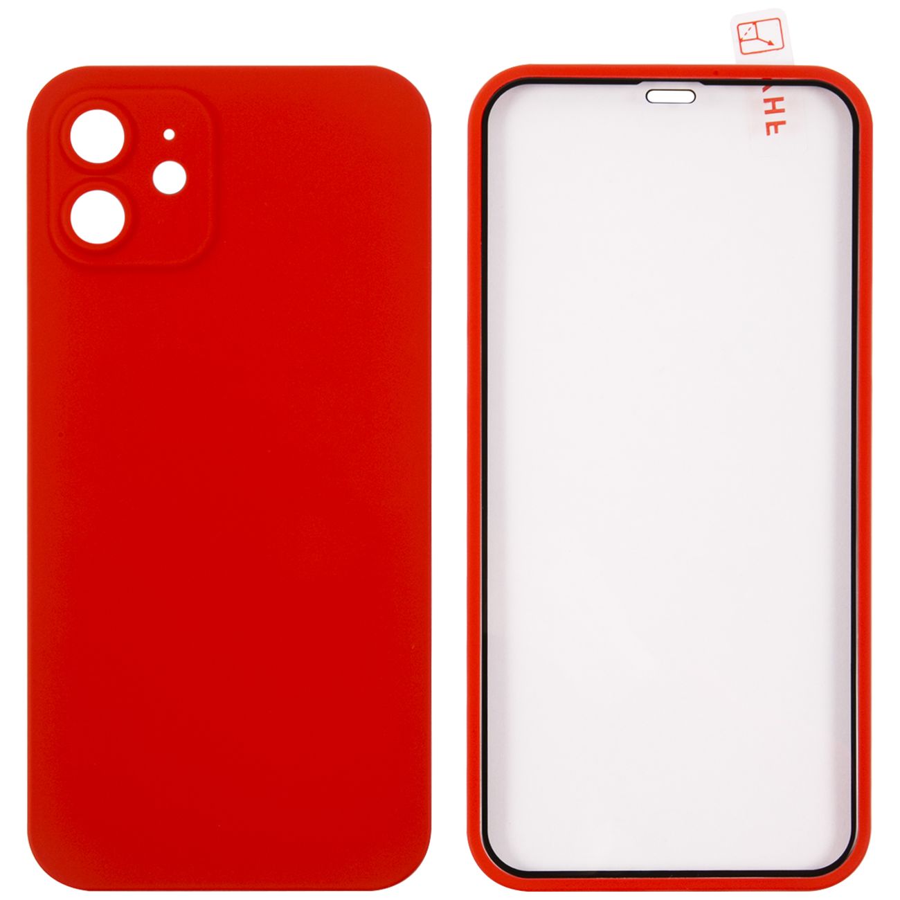 Изображение товара Чехол Red Line 360 Full Body iPhone 12 mini красный