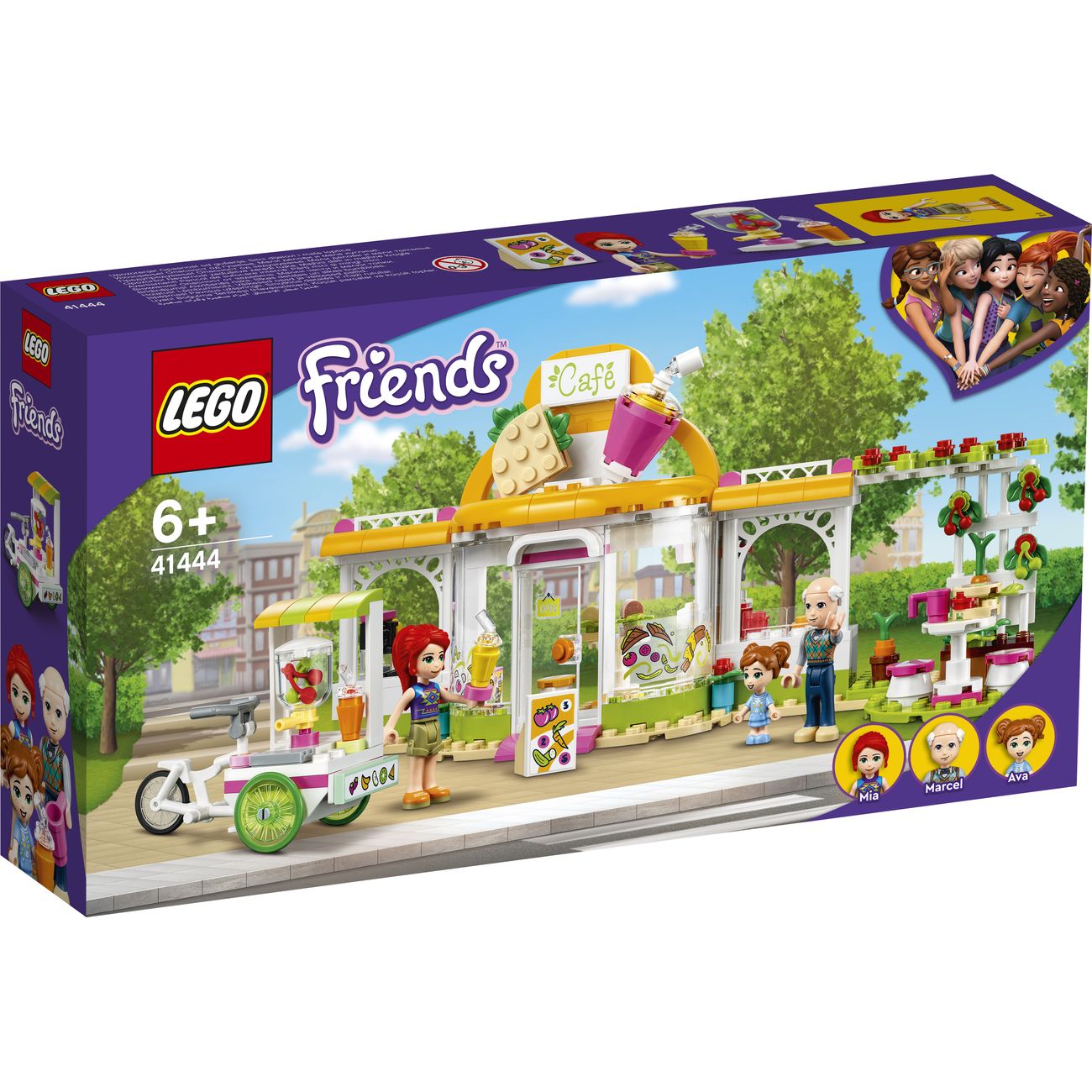 Купить Конструктор детский Lego FRIENDS Органическое кафе Хартлейк-Сити  (41444) в каталоге интернет магазина М.Видео по выгодной цене с доставкой,  отзывы, фотографии - Москва