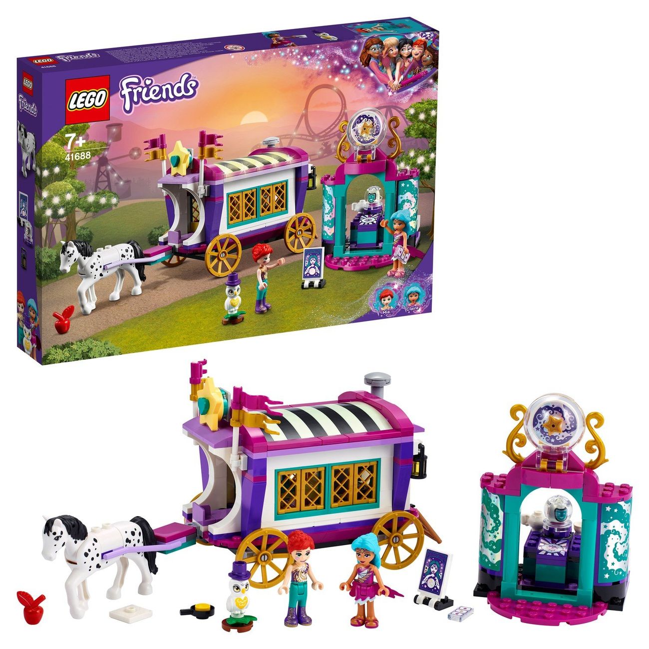 Купить Конструктор детский Lego FRIENDS Волшебный караван (41688) в  каталоге интернет магазина М.Видео по выгодной цене с доставкой, отзывы,  фотографии - Москва