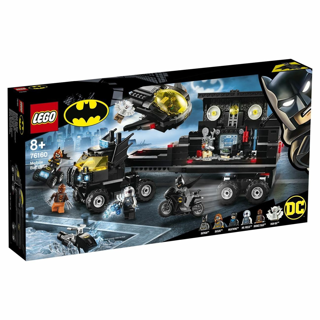 Купить Конструктор детский Lego Super Heroes Мобильная база Бэтмена (76160)  в каталоге интернет магазина М.Видео по выгодной цене с доставкой, отзывы,  фотографии - Москва