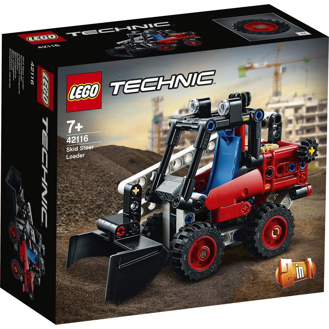 Купить Конструктор детский Lego TECHNIC Фронтальный погрузчик (42116) в  каталоге интернет магазина М.Видео по выгодной цене с доставкой, отзывы,  фотографии - Москва