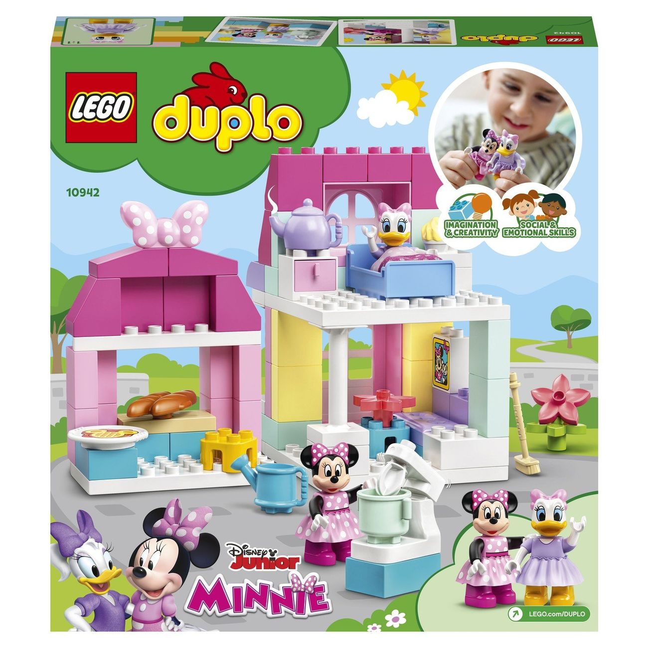 Купить Конструктор детский Lego DUPLO Дом и кафе Минни (10942) в каталоге  интернет магазина М.Видео по выгодной цене с доставкой, отзывы, фотографии  - Москва