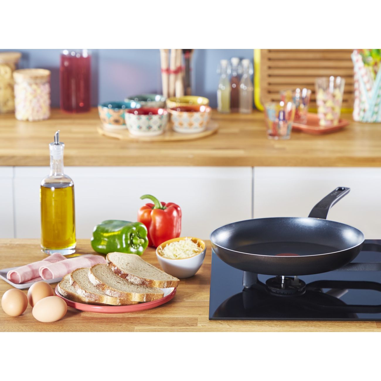 Сковорода simply clean 28. Tefal Cook eat.