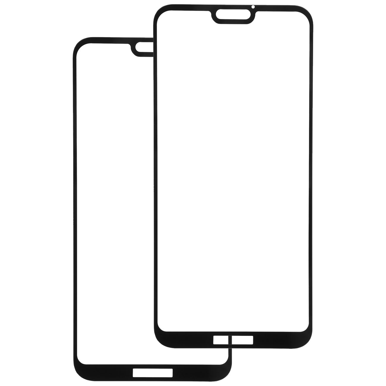 Изображение товара Защитное стекло Red Line Huawei P20 Lite черный (2 шт.)