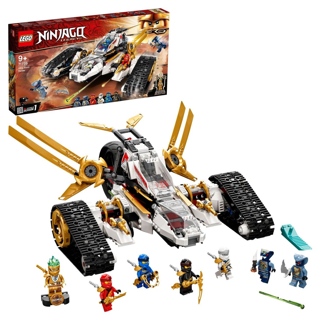 Купить Конструктор детский Lego Ninjago Сверхзвуковой самолёт (71739) в  каталоге интернет магазина М.Видео по выгодной цене с доставкой, отзывы,  фотографии - Москва