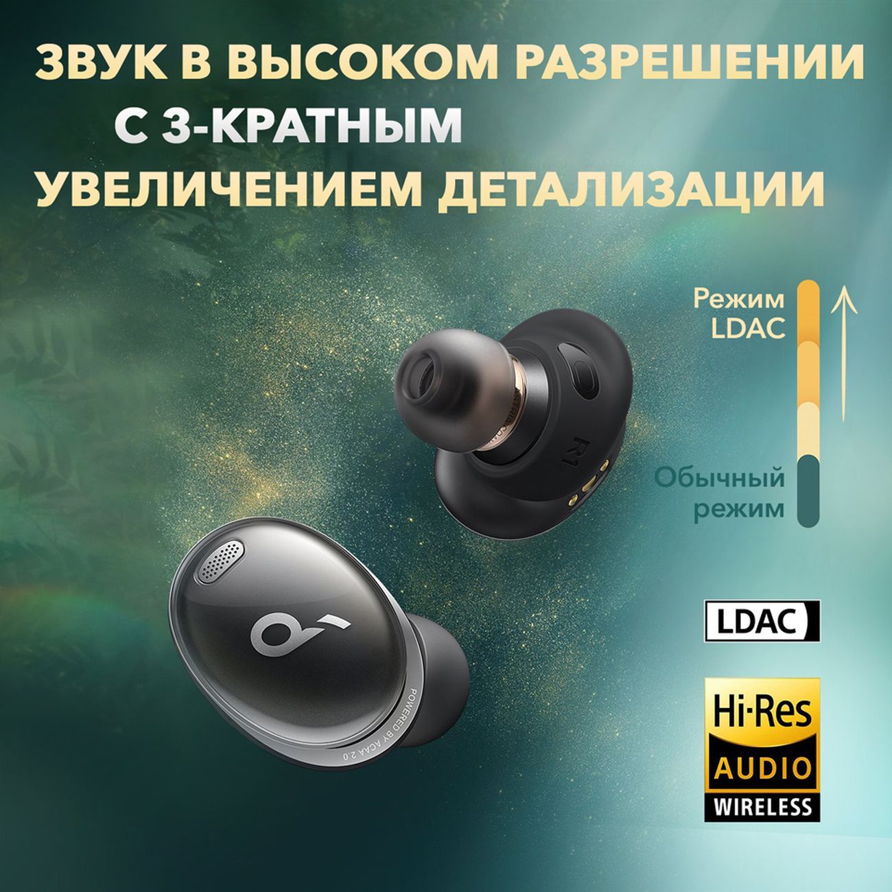 Наушники True Wireless Soundcore Liberty 3 Pro Black (A3952G11)