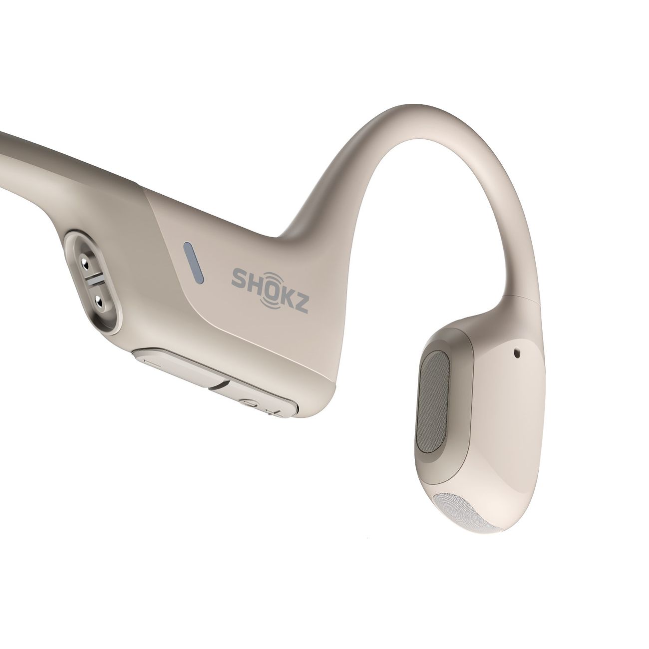 Купить Наушники с костной проводимостью звука SHOKZ OpenRun Pro Beige  (S810BG) в каталоге интернет магазина М.Видео по выгодной цене с доставкой,  отзывы, фотографии - Москва